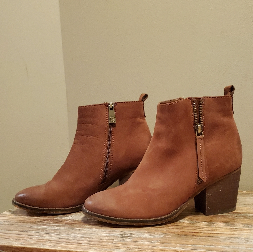 Blondo - Waterproof Cognac Booties Shoes